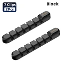 2Pcs 7-Clips Black