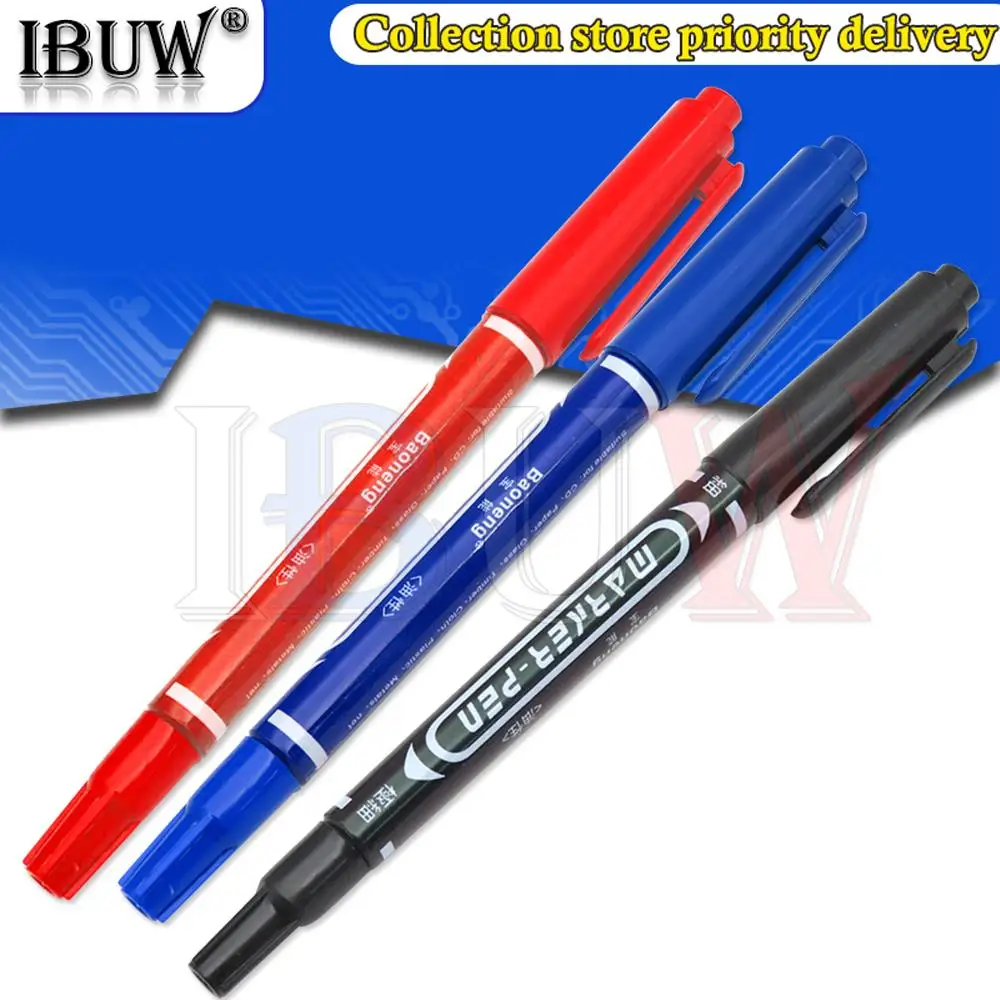 Electrónica Inteligente CCL, placa de circuito PCB antigrabado, marcador de tinta, bolígrafo doble para módulo PCB DIY