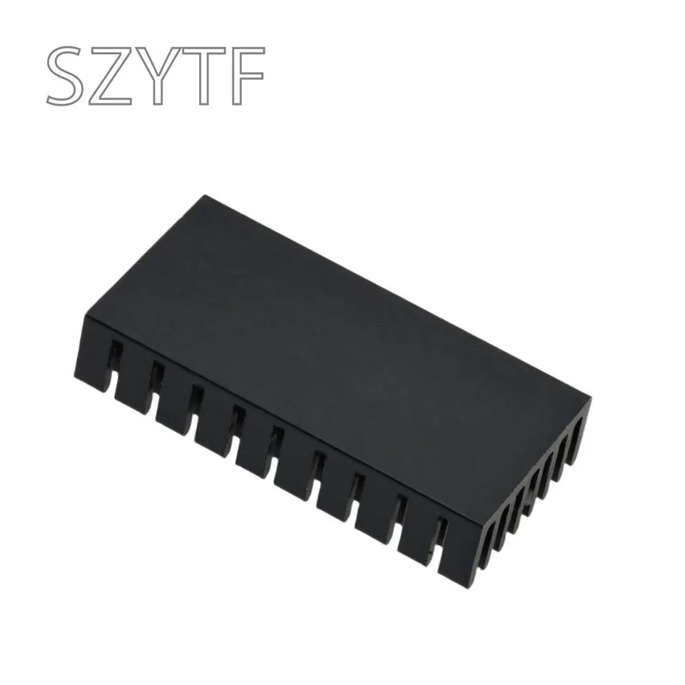 Disipador de calor de alta calidad, radiador enfriador, 50x25x10MM, ranura negra - imagen 5