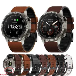 Correa Silicona Garmin Epix y Fenix – Acabado Piel Antirayaduras