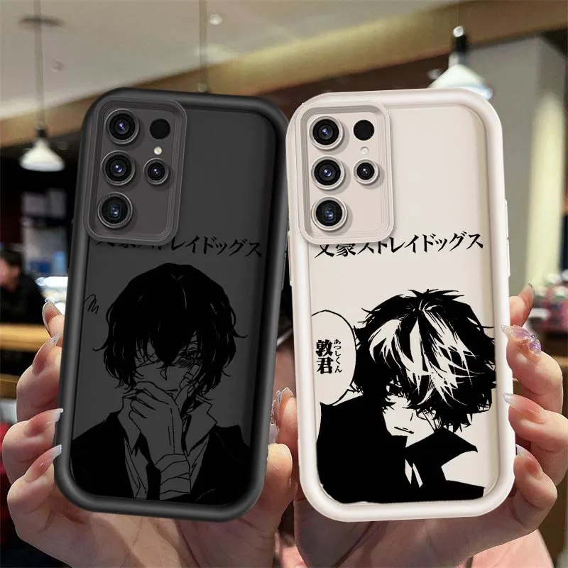 Anime Bungo Stray Dogs para Samsung Galaxy S25 S24 S23 S22 S21 S20 Ultra Plus FE 5G Eye Ladder funda de teléfono - imagen 2