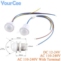 Sensor PIR Infrarrojo con Interruptor Inteligente para Luz LED