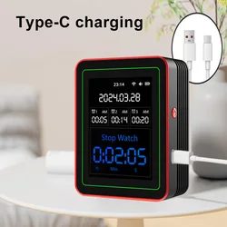 Monitor de calidad del aire interior WiFi 15 en 1, Control por aplicación portátil AQI PM0.3 PM1.0 PM2.5 PM10, probador doméstico CO CO2 TVOC HCHO