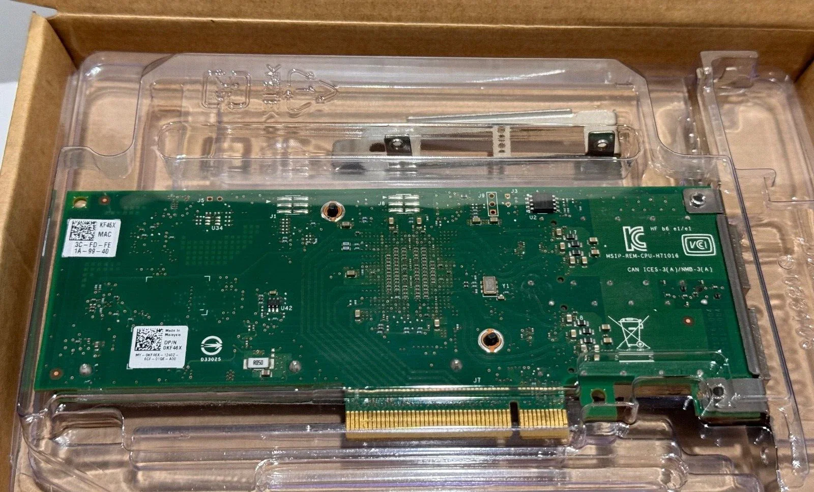 Para DELL XL710-QDA2 Adaptador de red convertidor Intel Ethernet 40GB Dual XL710QDA2 - imagen 2