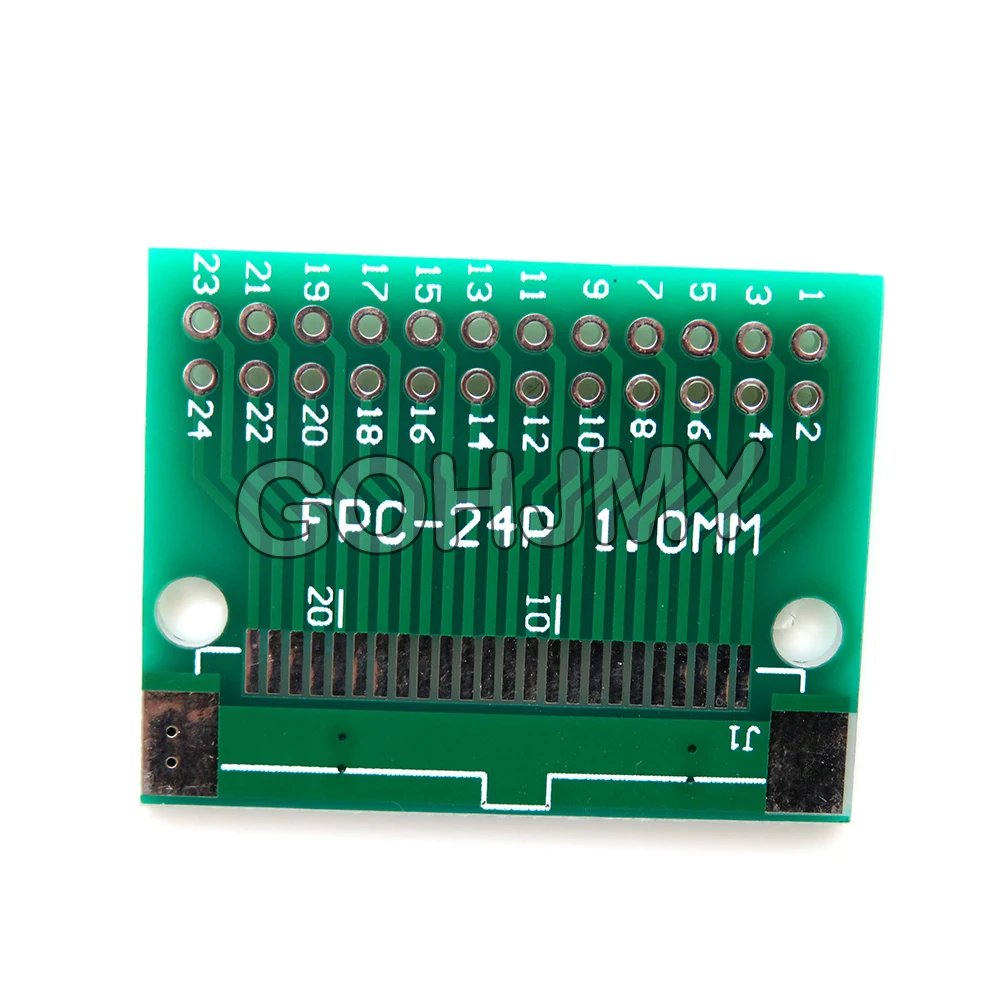 5 uds doble cara FPC/FFC 0,5mm 1mm 6/8/10/12/20/40/50/60 Pin a DIP 2,54mm adaptador SMT placa de enchufe conector de placa PCB KIT de bricolaje - imagen 5