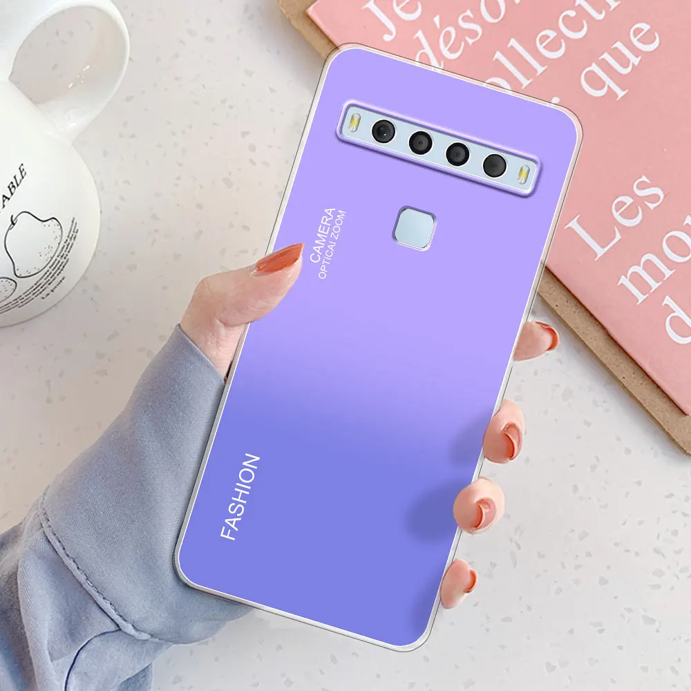 Funda a prueba de golpes para teléfono, carcasa de silicona suave y transparente para TCL 10L, T770H, T770B, TCL 10 Lite /TCL10T, TCL10Lite - imagen 5