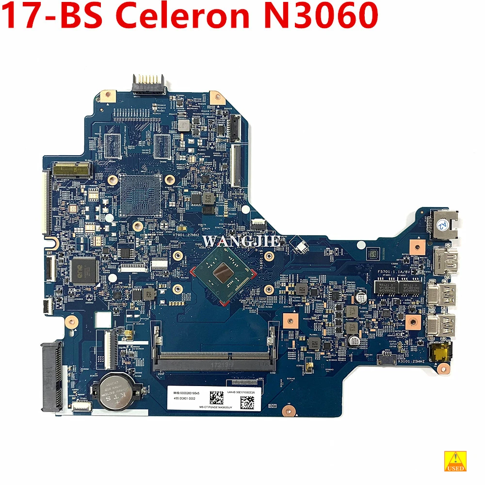 925621-601 925621-001 16897-1 448.0C801.0011 para HP 17-BS 17-BS001D placa base para ordenador portátil 925622-001 100% en funcionamiento