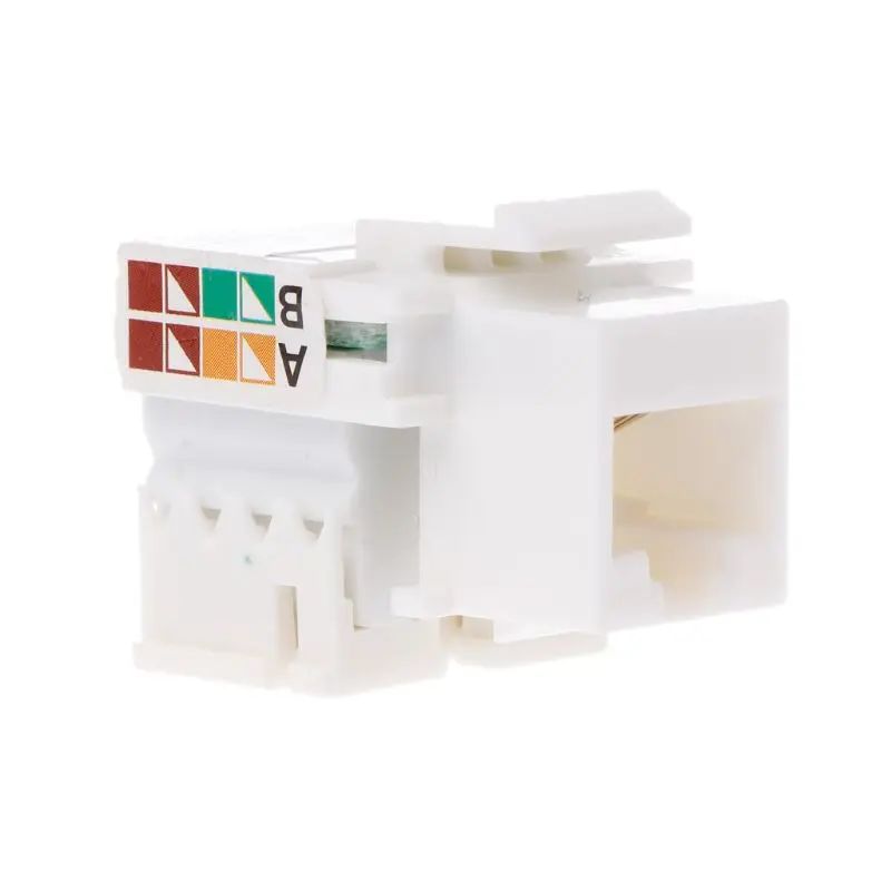 Módulo paso sin blindaje oficina cable RJ-45 Perforación del módulo