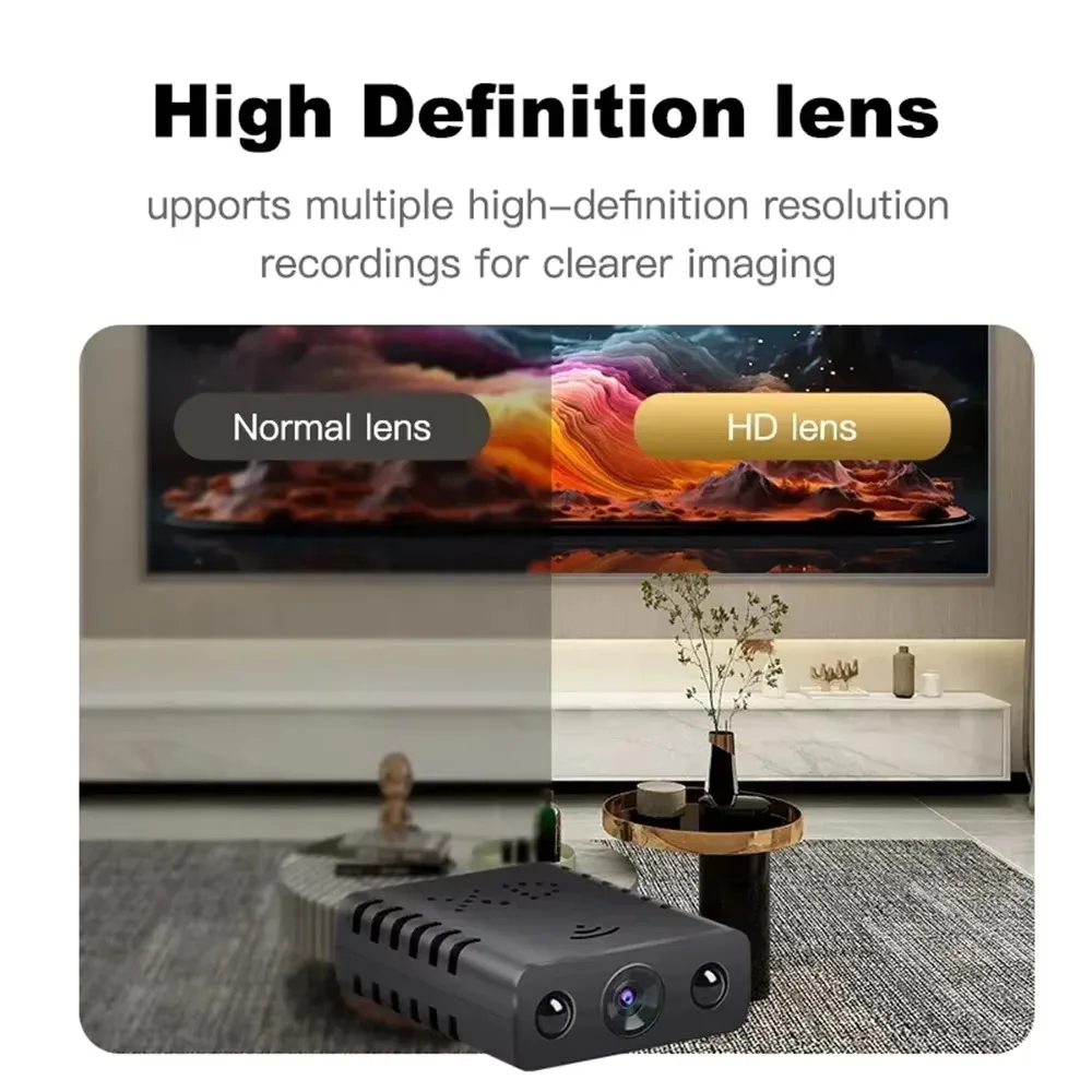 XD 1080P WiFi Mini cámara videocámara inalámbrica inteligente cámara IP cámara deportiva visión nocturna protección de seguridad remota grabadora de vídeo - imagen 3