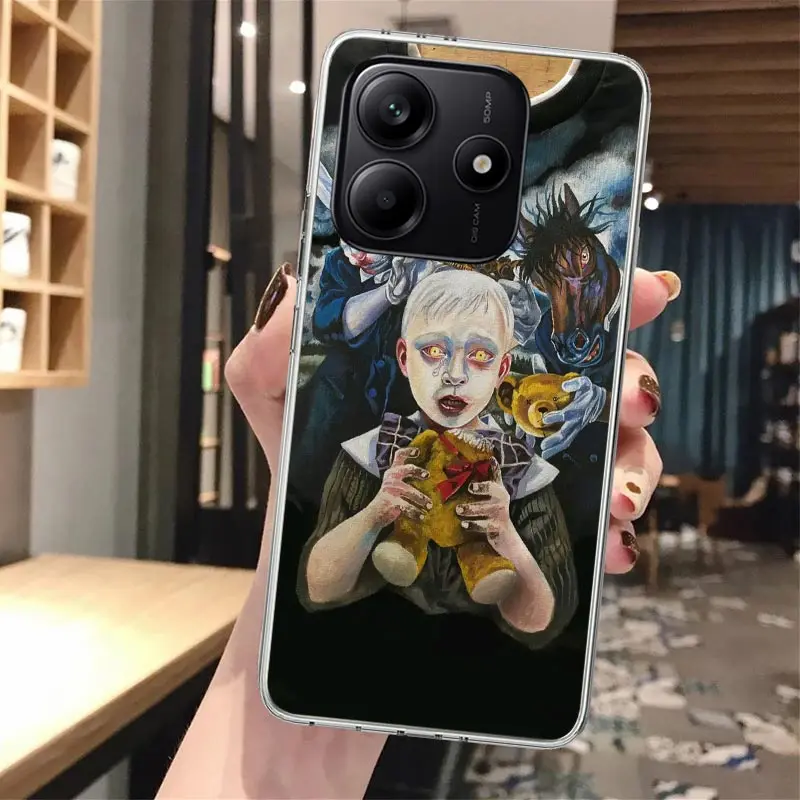 K-Korn Rock Band funda de teléfono de silicona para Xiaomi Redmi Note 14 14S 13 12S 11 Pro Plus 11S 10 10S 11T 11E 4G 5G funda suave - imagen 4