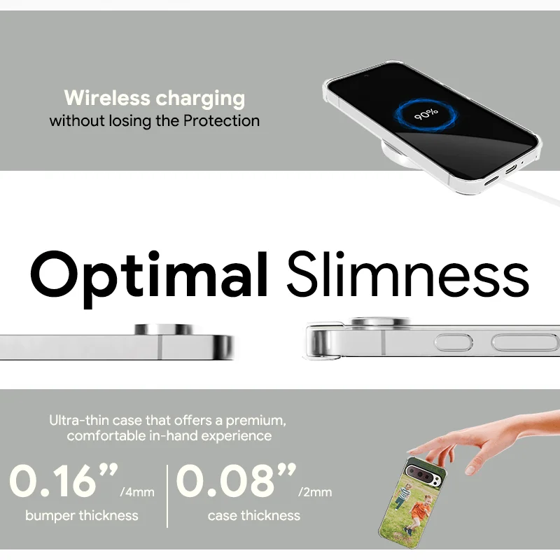 Funda suave a prueba de golpes con personalización de fotos DIY para Google Pixel 10 9 Pro XL 8 7 6 Pro 9a 8a 7a 6a cubierta trasera resistente a golpes - imagen 4