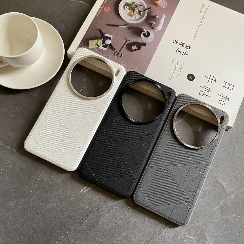 Para VIVO X200 Ultra funda dura mate diamante comprobar funda protectora trasera para VIVO X200S X200Ultra cubierta completa carcasa de teléfono - imagen 3