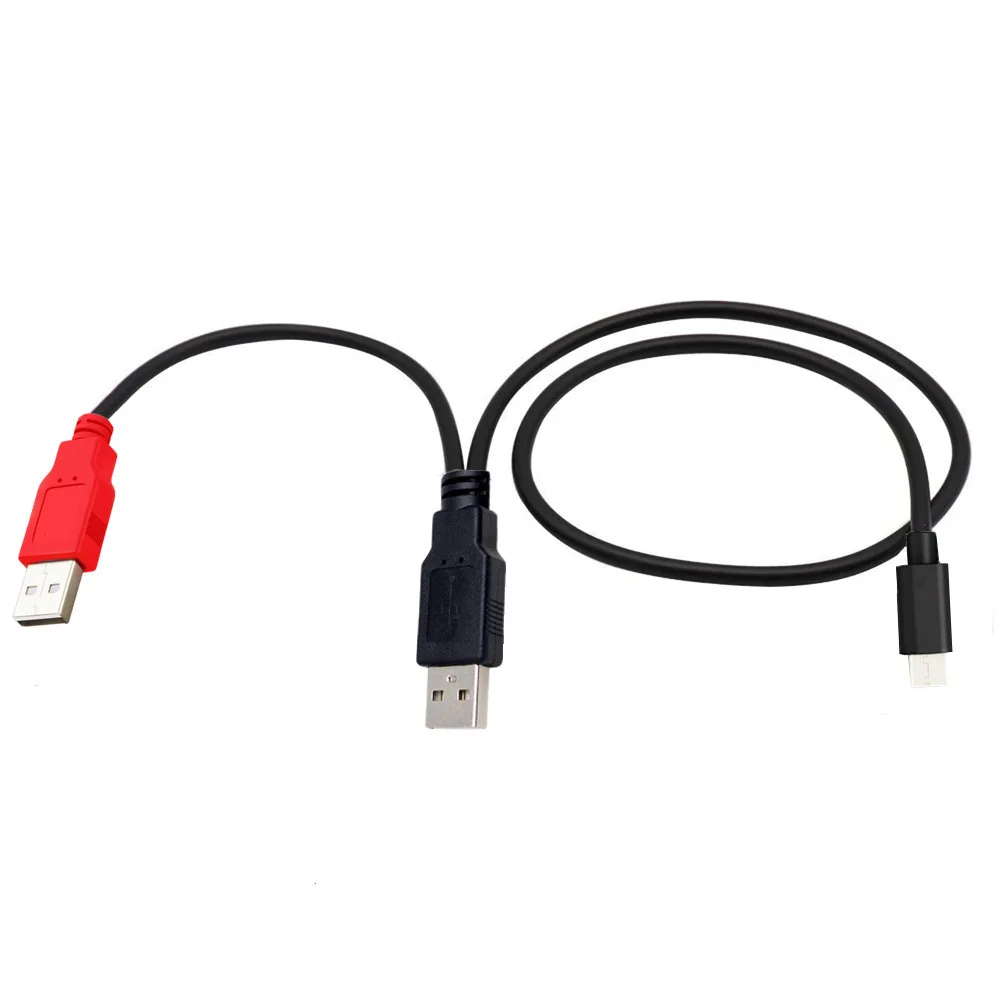Cable Datos Tipo Y Impresora Disco Duro Móvil Doble Cabezal USB - Vista principal del producto