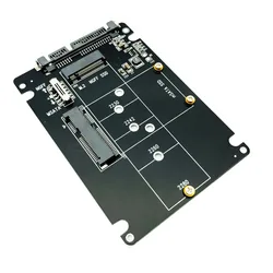 Adaptador mSATA a SATA III para SSD HDD - Conversor NGFF M.2 B Key