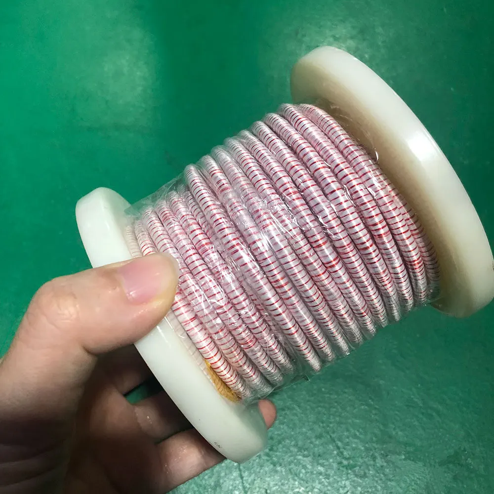 50 m/lote 0,1x250 ~ 0,1x1500 hebras Litz alambre multihebra envuelto en poliéster alambre de cobre esmaltado diámetro 0,1mm