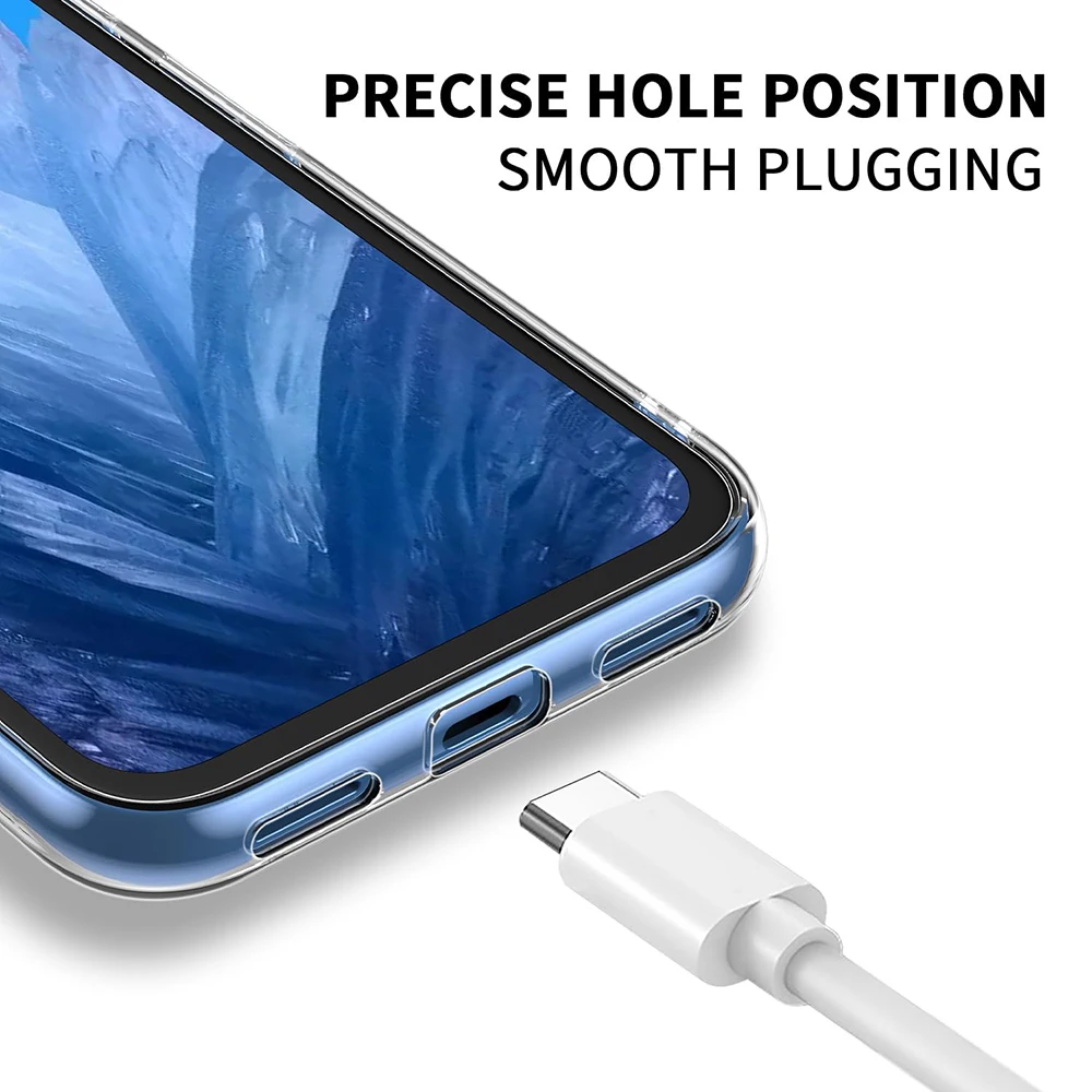 Funda suave de silicona ultrafina para GOOGLE PIXEL 9 8 8A 7 7A 6 6A PRO, funda trasera delgada transparente, carcasa protectora - imagen 5