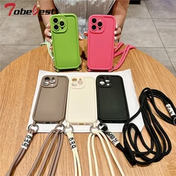 Funda Silicona Samsung Galaxy A con Collar y Cordón Cruzado