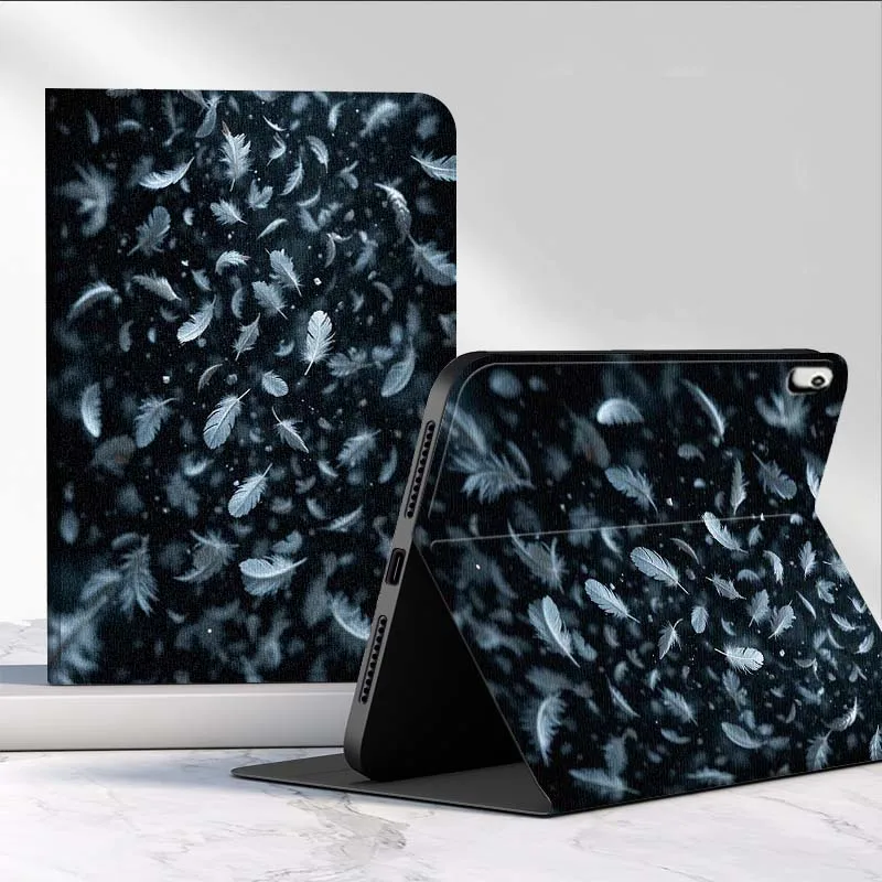 Diseño de imagen de pluma oscura para Lenovo Xiaoxin Pad Pro Tab M10 K10 Plus 3. ° Y700 Gen 11 11,2 11,5 12,7 8,8 pulgadas funda para tableta - imagen 2