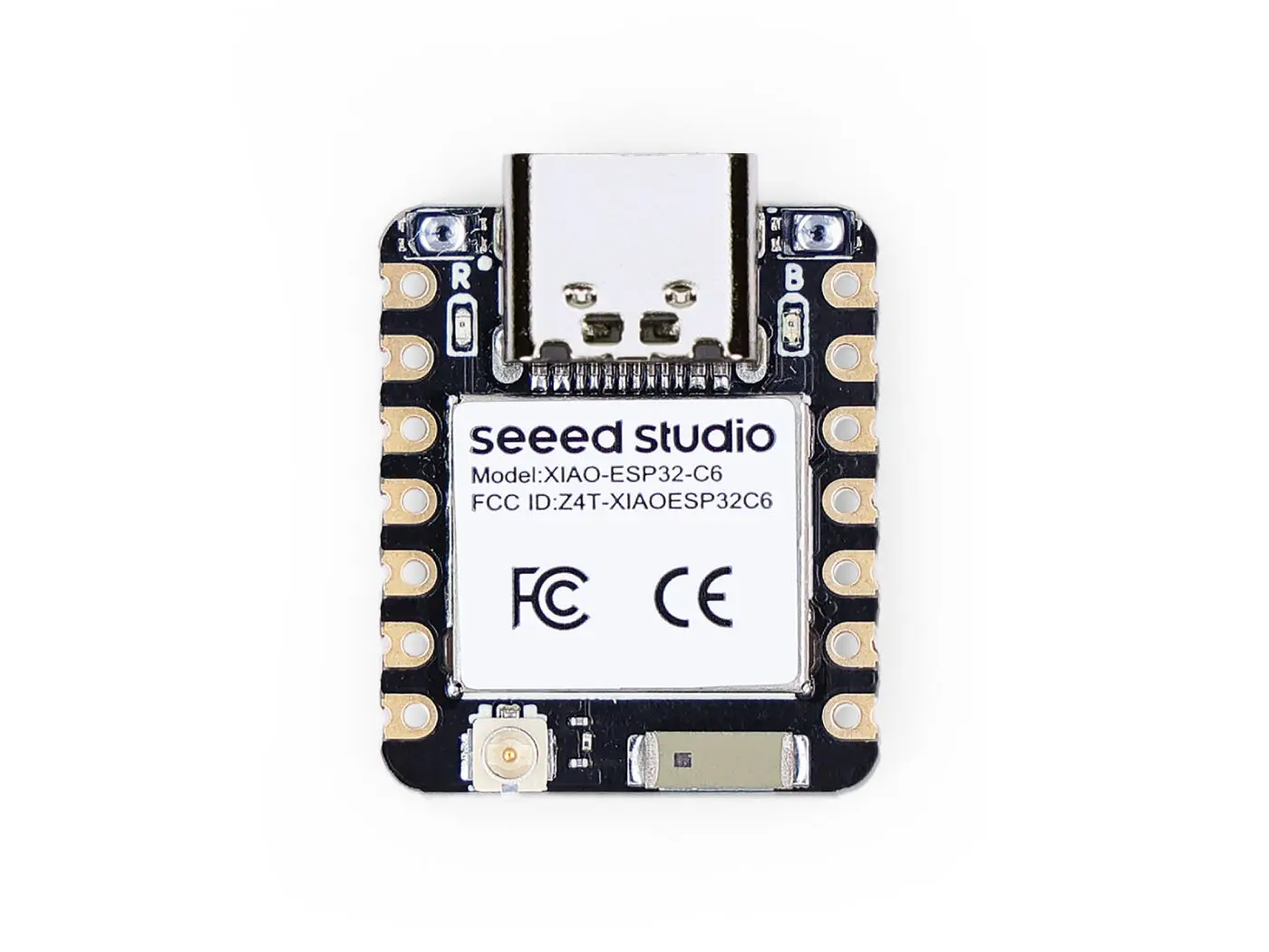 Seeed Studio XIAO ESP32C6 basado en el ESP32-C6. del Espressif. compatible con varias conectividad inalámbrica (2,4 GHz Wi-Fi 6, BLE 5.0 - imagen 3