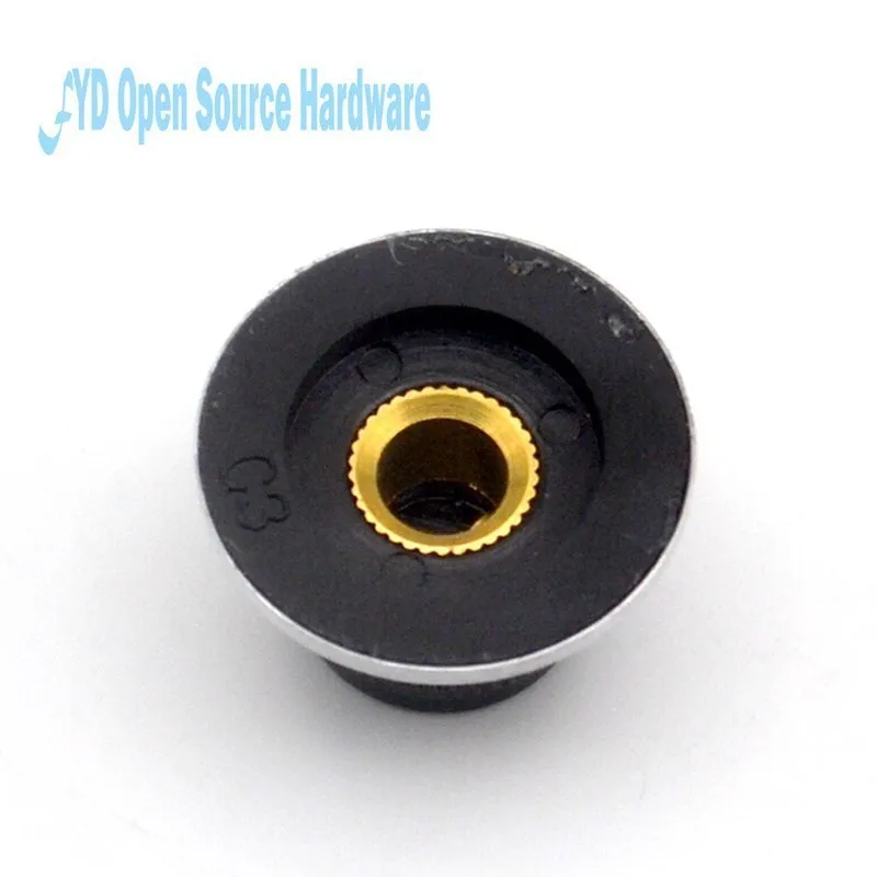 Perilla de potenciómetro de 5 piezas, C3, Dial de banda, 4MM/ancho, 23MM * 14,5 MM de alto - imagen 4