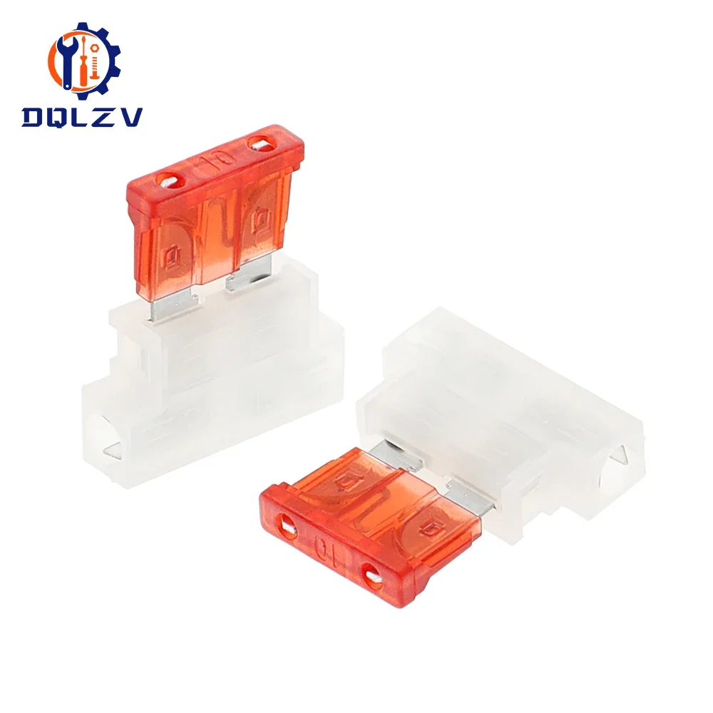 Portafusibles medio para coche, barco, camión, ATC ATO, fusible de cuchilla 1A 2A 3A 4A 5A 7.5A 10A 15A 20A 25A 30A 35A 40A - imagen 2