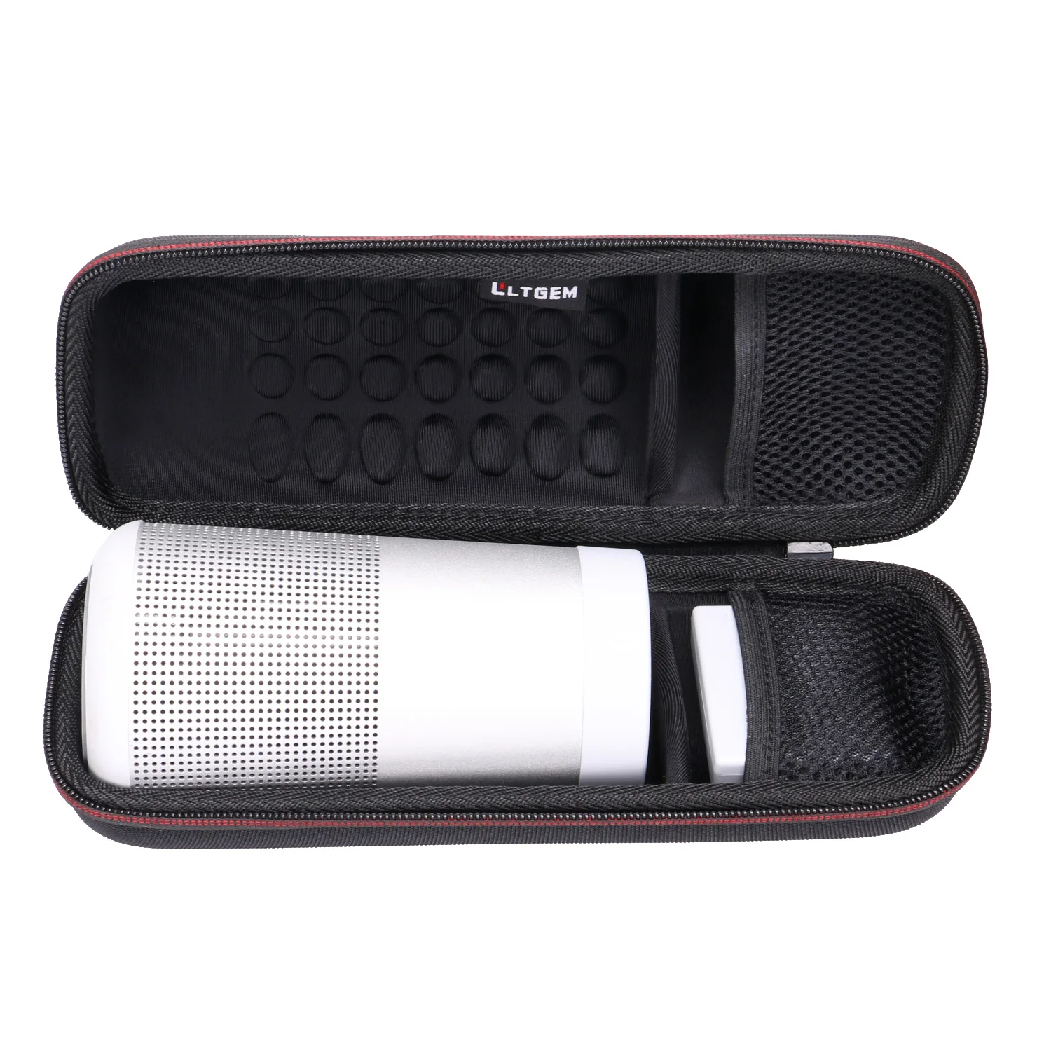 LTGEM-funda de altavoz para Bose SoundLink Revolve, Altavoz Bluetooth con bolsillo de malla, bolsa de transporte, accesorios para altavoces