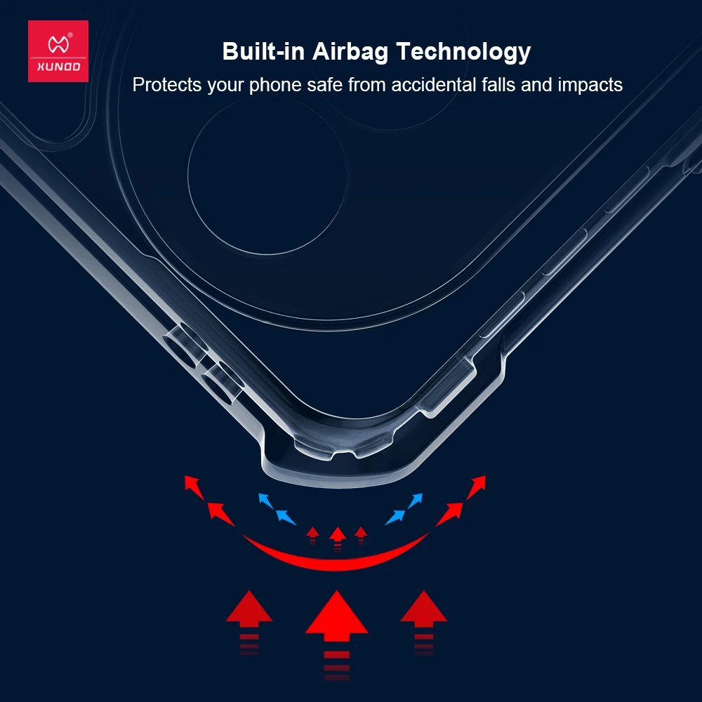 Xundd para Oppo Reno 11 Pro funda transparente para Oppo Reno11 F Reno11 Pro carcasa protectora a prueba de golpes lujosa - imagen 5