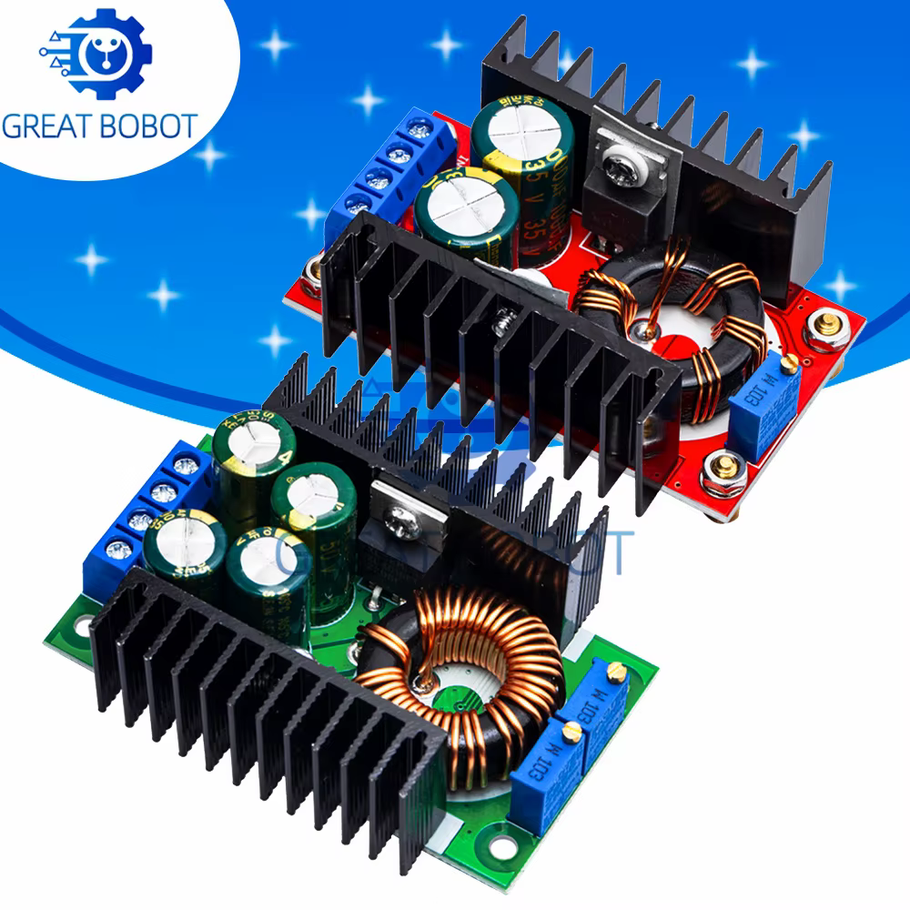 Convertidor Boost BS 1 piezas DC 9A 300W 150W, reductor, 5-40V a 1,2-35V, módulo de potencia XL4016