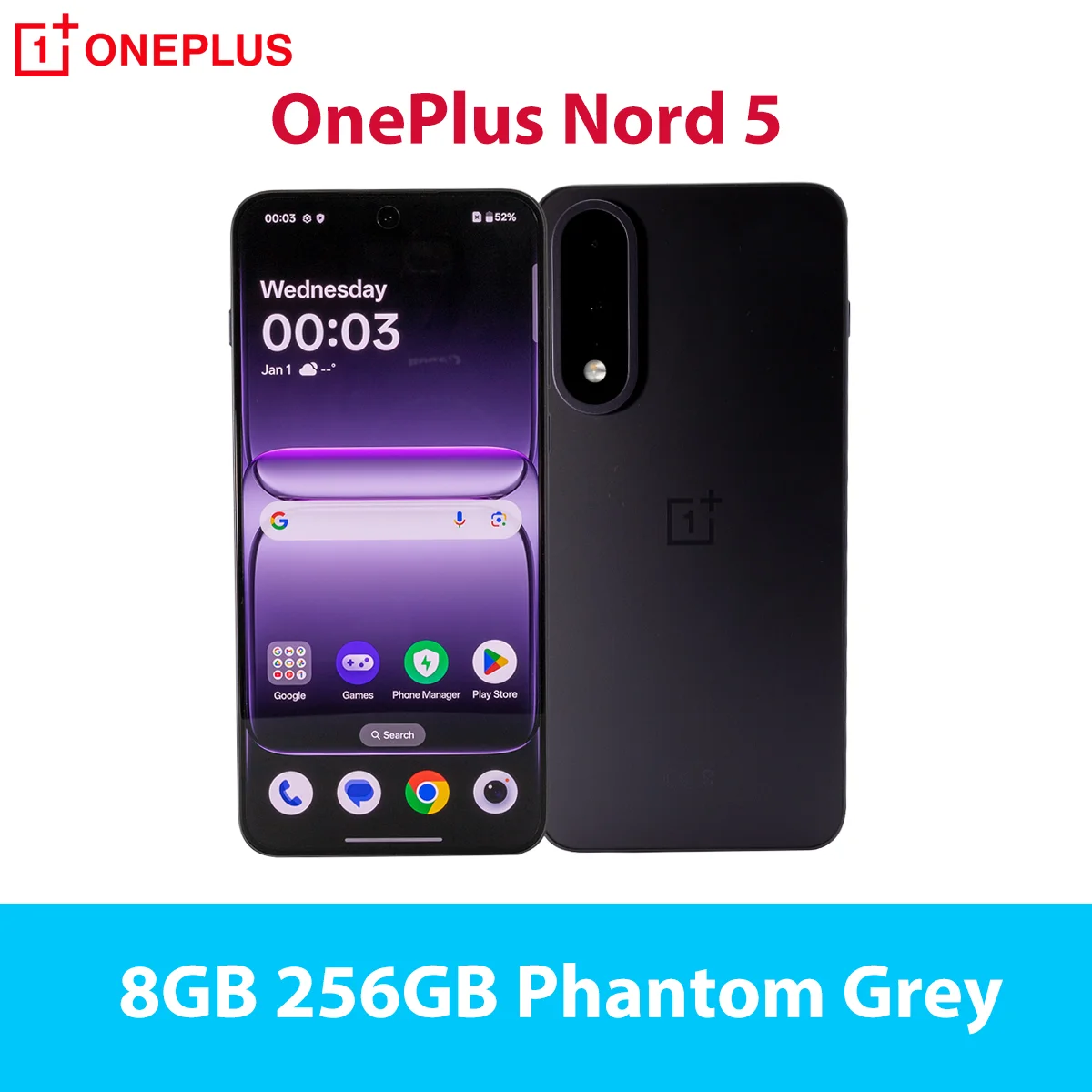 8GB 256GB Phantom Grey