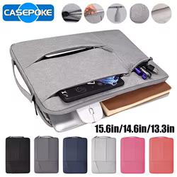 CASEPOKE bolsa para ordenador portátil 13,3 pulgadas 14,6 pulgadas 15,6 pulgadas funda para PC para Macbook Air Pro Lenovo Hp Dell Samsung bolso impermeable funda para portátil