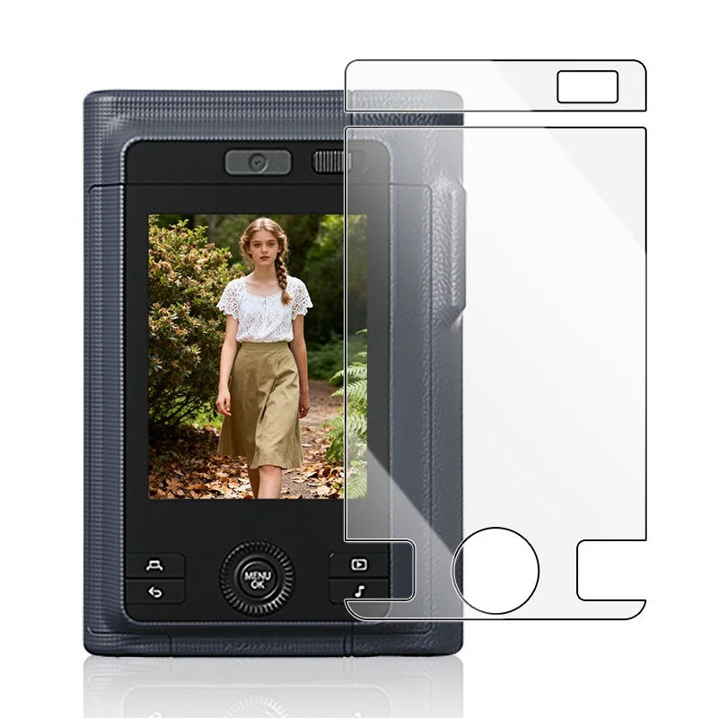 Para Instax Mini LiPlay + película protectora cámara LCD SScreen película protectora accesorios de protección - imagen 2