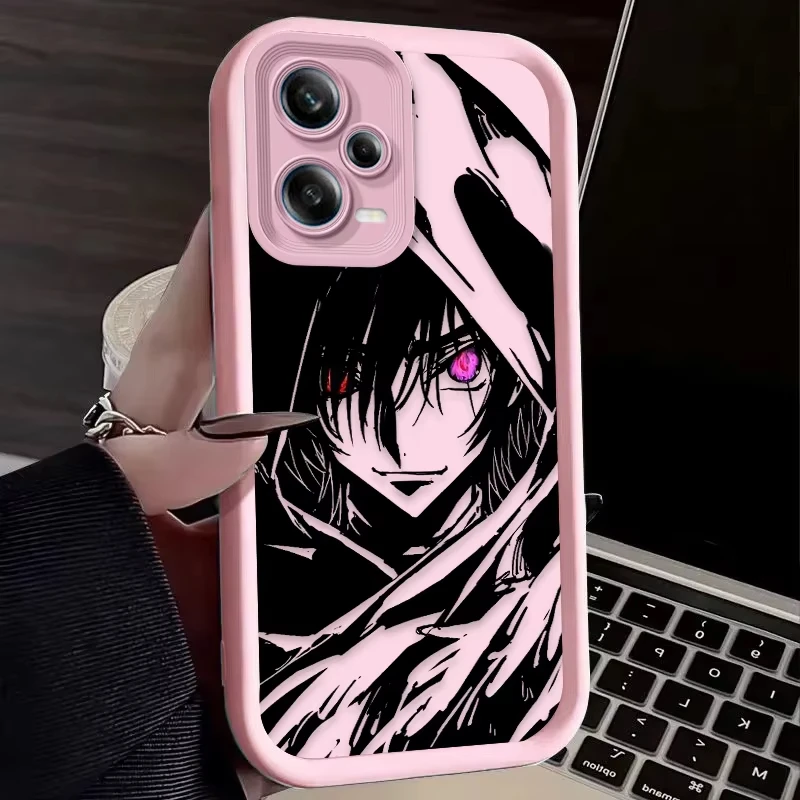 Funda de teléfono de C-CODE G-GEASS de Anime para Redmi Note 13 12 Pro Plus 5G 13 12 Pro 4G5G 11 10 Pro 12S 11S 10S Redmi 13C 12 5G - imagen 4