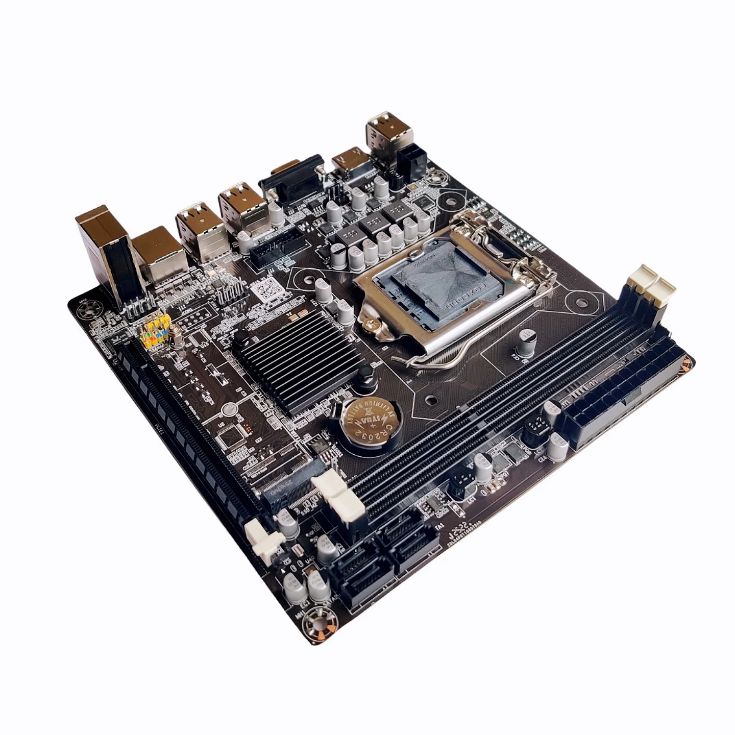 Placa base de escritorio H61 LGA1155 para Intel Set con Core Duo, 3,3 GHZ, Cpu, i3-3240, memoria de 8GB, placa base de ordenador - imagen 3
