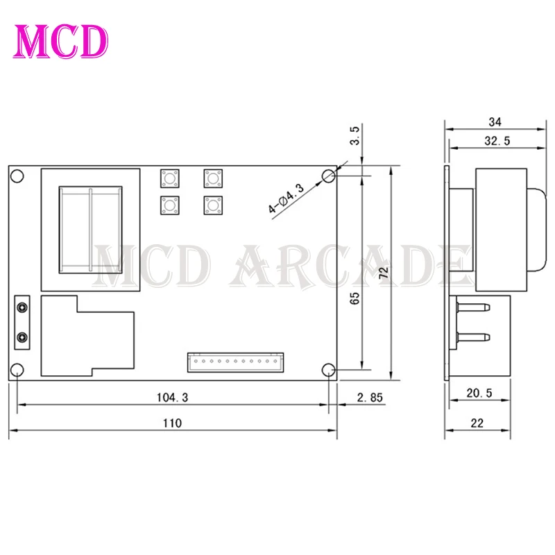 Tablero de Control de temporizador de JY-16, fuente de alimentación de lavadora operada con monedas, Selector operado con monedas, tipo tornillo - imagen 5