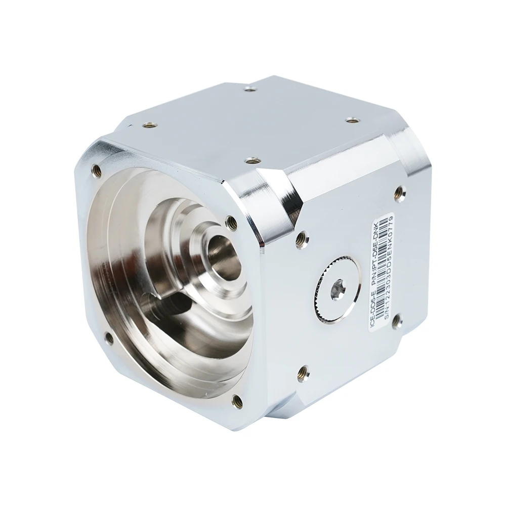 IceManCooler cubierta modificada de bomba EVO D5 de cobre y níquel completo para serie de bomba doble D5 conectar la parte superior para refrigeración por agua de PC G1/4' - imagen 3