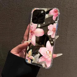 Funda Samsung Galaxy S25/S24/S23/S22 – Flor de Lirio Suave