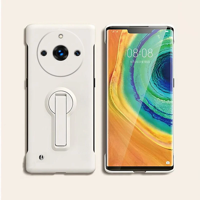 Funda de teléfono para Realme GT NEO 2 3 3T 6 SE GT6 6T 10 11 12 13 14 Pro Plus, funda protectora fina sin marco con soporte giratorio - imagen 4