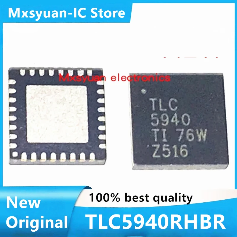 100% original 10 Uds ~ 100 uds/lote TLC5940RHBR TLC5940RHBR TLC5940 QFN32 en stock