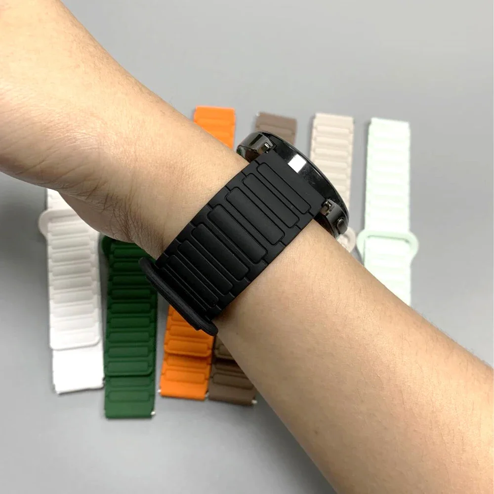 Correa magnética de silicona para pulsera SUUNTO Race 2 RACE Run/RACE S/Ocean/VERTICAL/9 PEAK PRO/5 PEAK/3 bandas de 22mm y 20mm - imagen 4