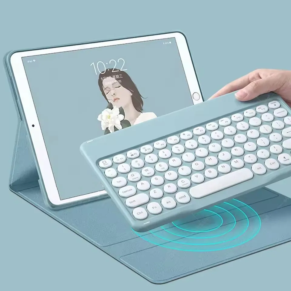 Teclado magnético para Lenovo Xiaoxin Pad Pro GT 2025 11,1 "TB710FU funda para tableta teclado magnético inalámbrico con tapa inteligente con ratón - imagen 2