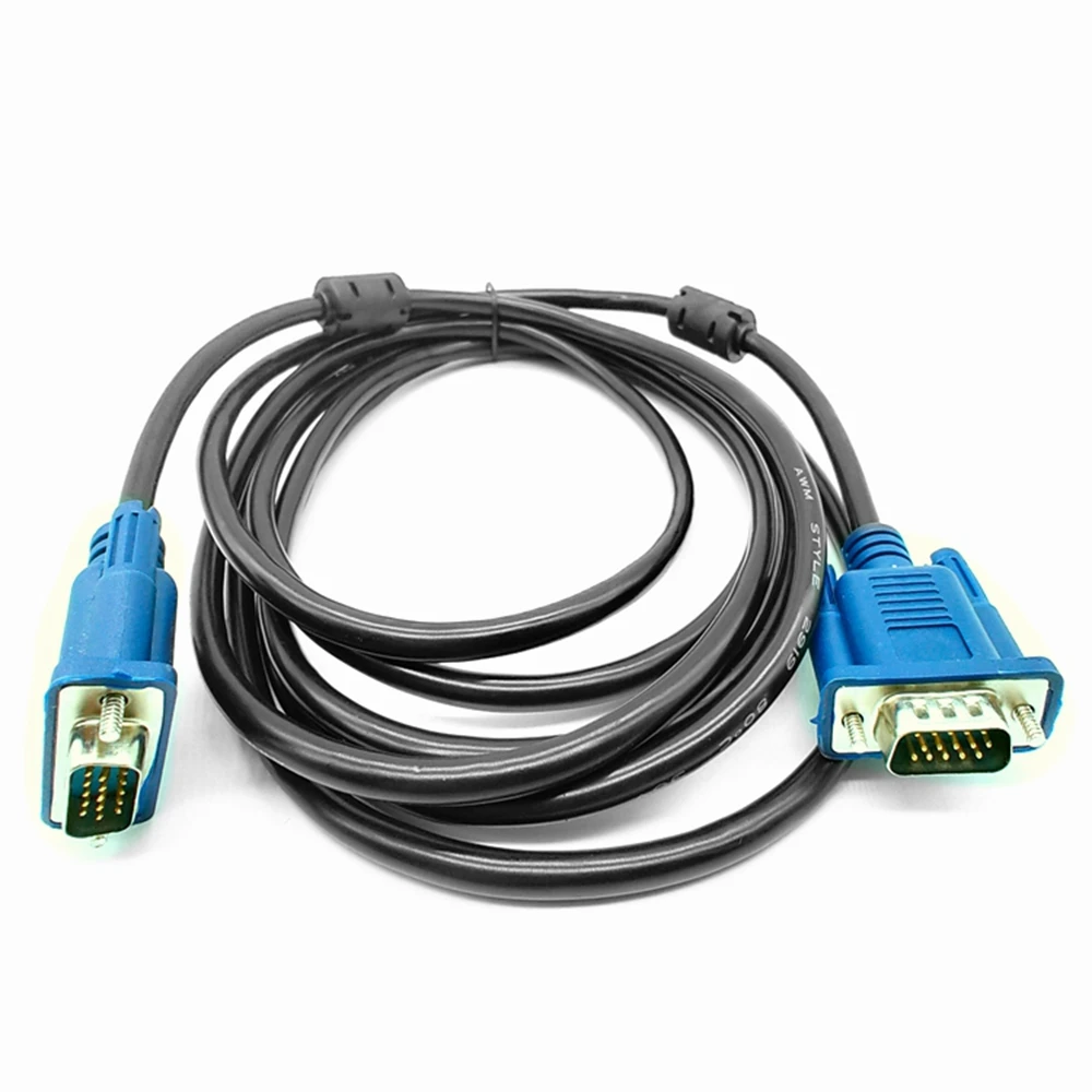 Cable VGA, cable de monitor, cable de vídeo, cable de conexión de TV de computadora, PARA proyector, cable VGA, 0,5 m, 1,5 m, 3m, 5m, 10m