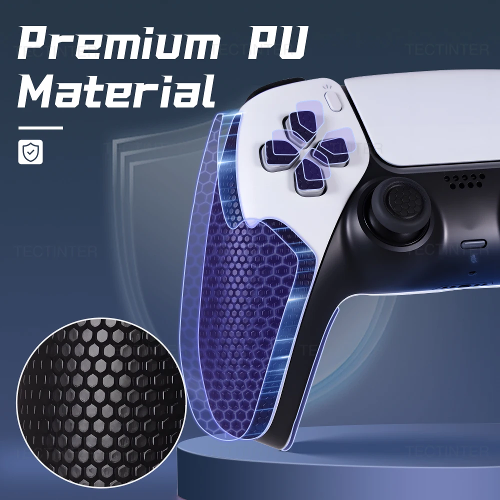 Cubierta de agarre de mango para controlador PlayStation 5, para Nintendo Switch 2/Xbox1/serie X S, Joystick de mando, piel de cobertura completa - imagen 4