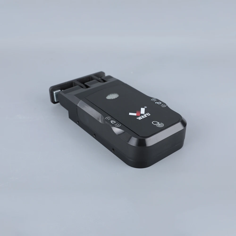 WAFU Tuya cerradura de puerta inteligente Control remoto electrónico Digital protección de seguridad soporte hogar inteligente cerradura de inducción Invisible - imagen 4