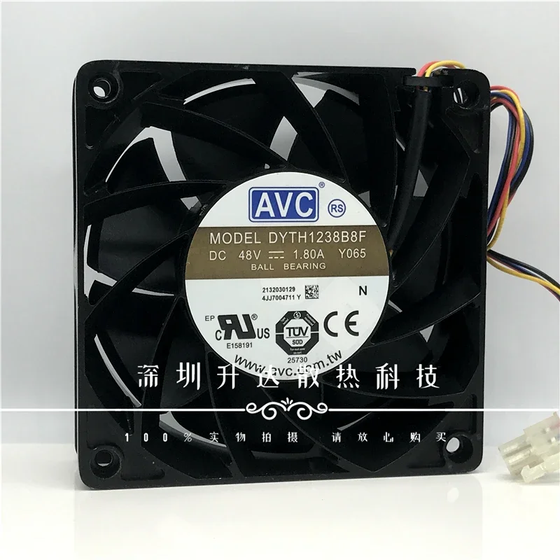 Ventilador de refrigeración para servidor AVC DYTH1238B8F, Original, 48V, 1.8A, 12038, 12cm, 120mm - imagen 3