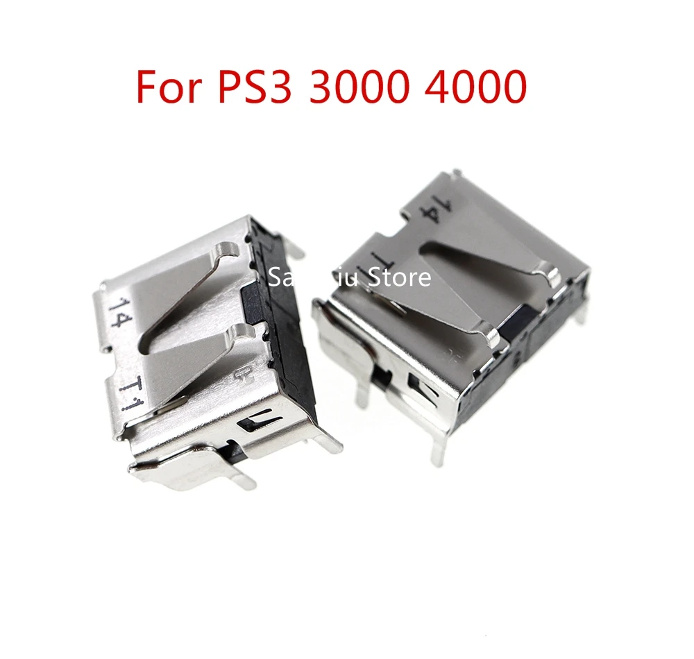 20 piezas Original nuevo conector de puerto compatible con HDMI reemplazo de interfaz Jack para Playstation 3 PS3 Slim 3000 4000
