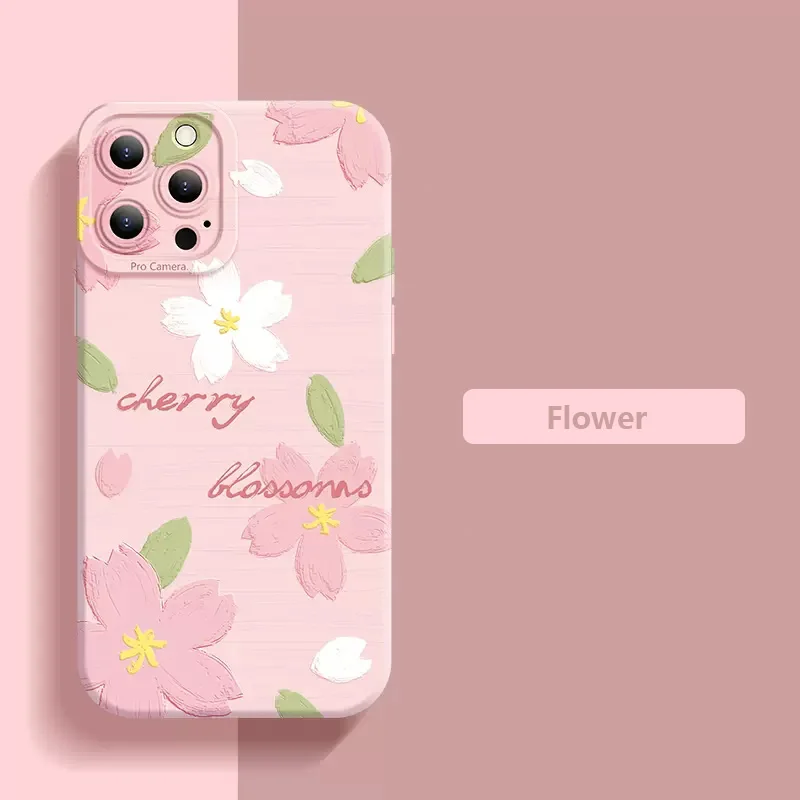 Funda de silicona con pintura de acuarela y flores para Samsung Galaxy S25 S24 S23 S22 Ultra S21 Plus FE A52 A33 A54 A55 A56 A36 A35 - imagen 2