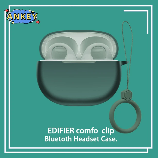 Funda protectora de silicona para auriculares Edifier, cubierta de dibujos animados para auriculares inalámbricos, portátil, TWS