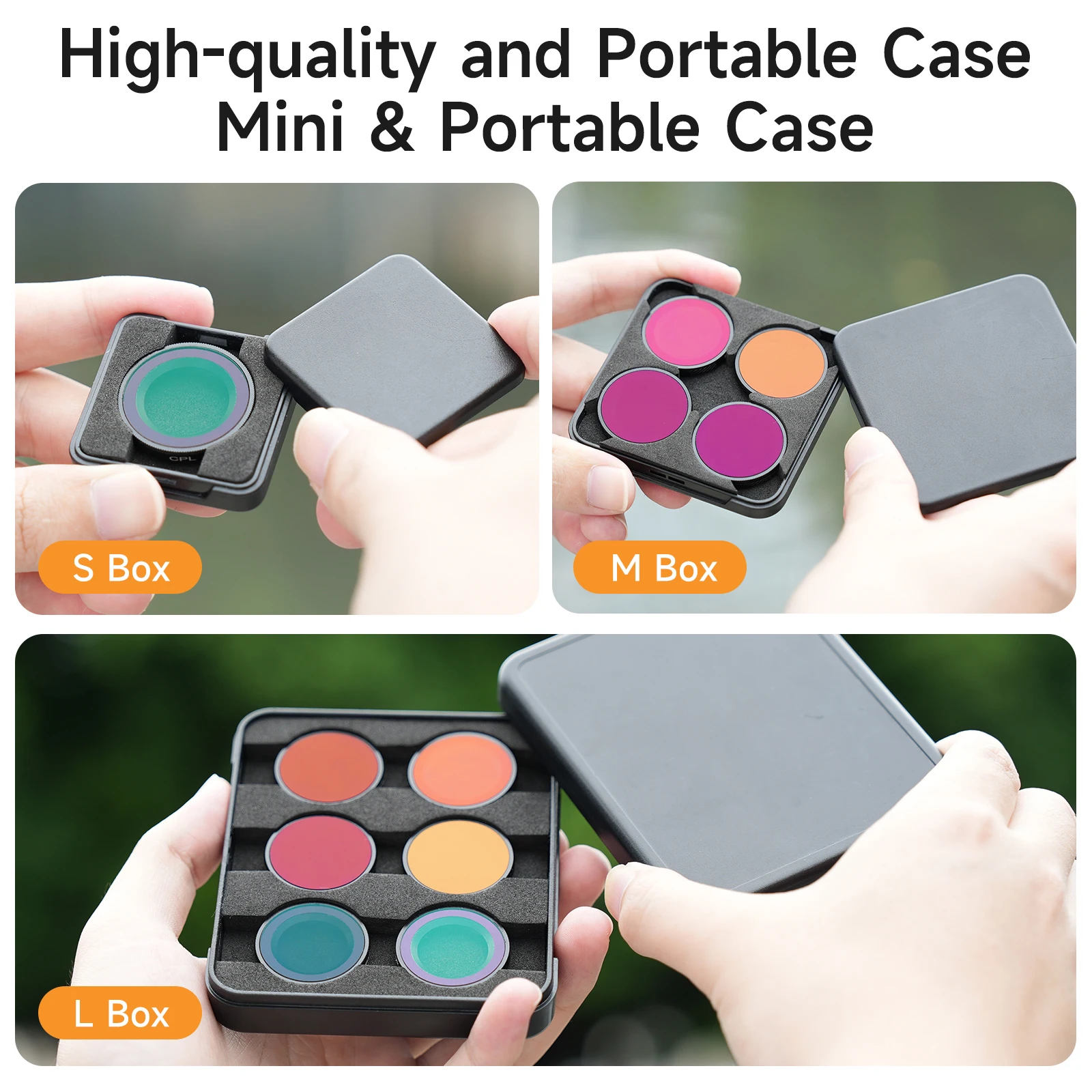 Filtro de lente de cámara para DJI Osmo Nano UV CPL protección polarizada ND8 ND32 ND64 accesorios de filtro de cámara - imagen 5