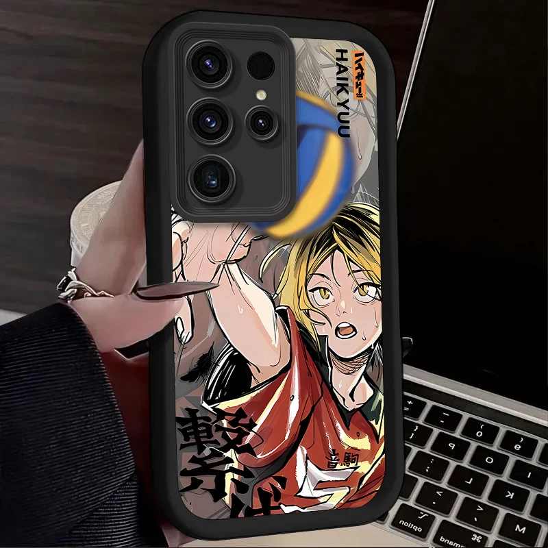 Funda blanda de Anime Haikyuu Shoyo Hinata para Samsung Galaxy S24 S23 S25 Ultra S22 S21 Plus FE A56 A36 A26 A16 A06 A15 A25 A35 A55 5G - imagen 5