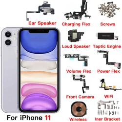 iPhone 11 Accesorios internos: cámara frontal, auricular, flex, Taptic